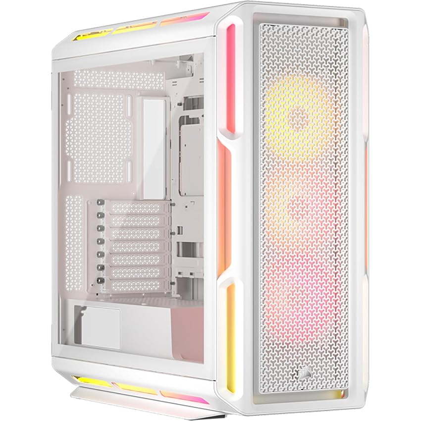 CORSAIR iCUE LINK 5000T LX RGB Mid–Tower ATX PC Case – 3 ventole LX120 RGB preinstallate