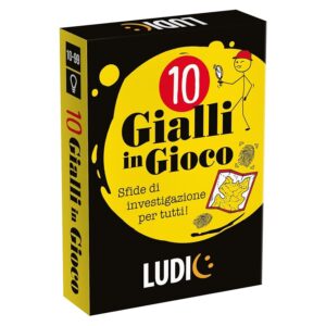 LUDIC – Gialli in Gioco 10 Crime Stories – Sfide di Investigazione per Tutti| Gioco