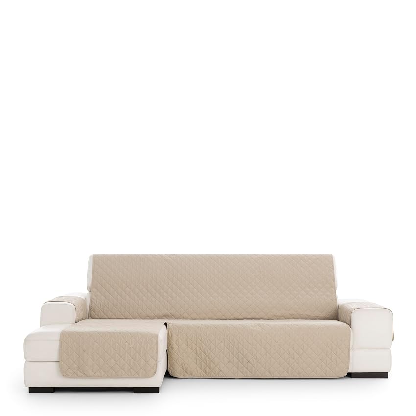 Eysa Magnus Copridivano Chaise Longue 240CM I+D Beige